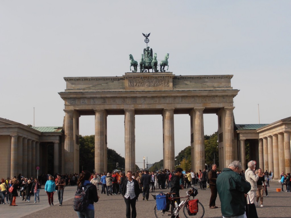 The iconic Brandenburg Gate