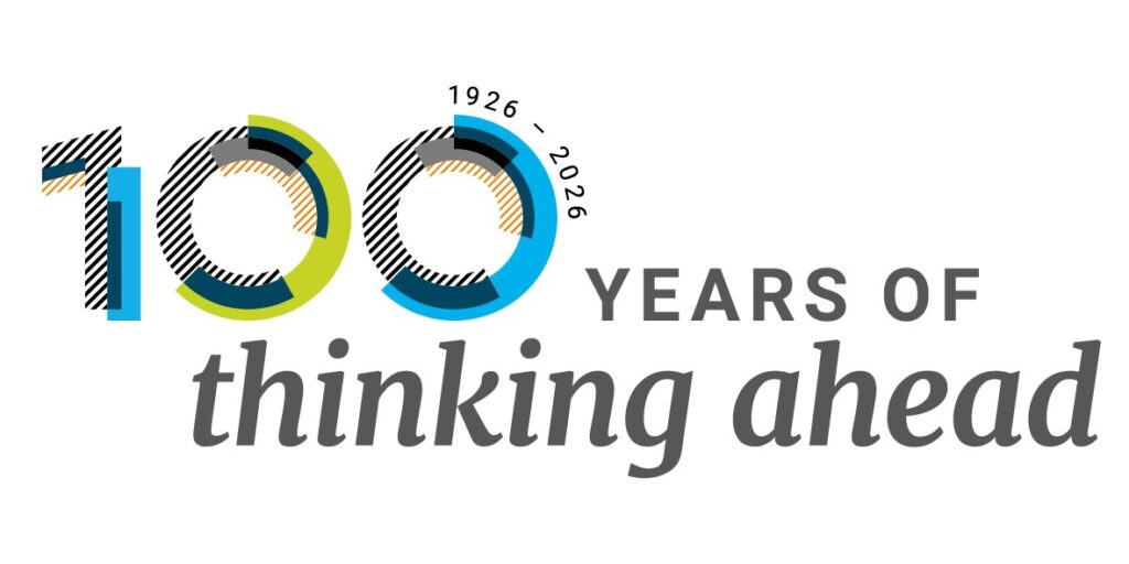 MPI for Comparative and International Private Law: 100th Anniversary logo